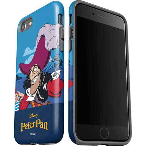 Disney Peter Pan Captain Hook and Smee iPhone SE (2nd & 3rd Gen) Pro Case