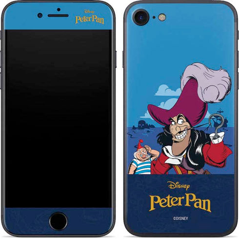 Disney Peter Pan Captain Hook and Smee iPhone SE (2nd & 3rd Gen) Skin