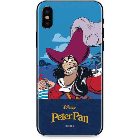Disney Peter Pan Captain Hook and Smee iPhone XS Max Skin
