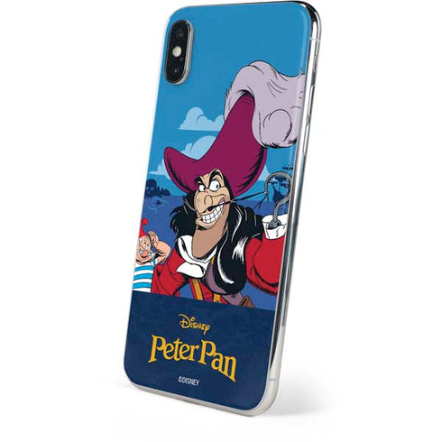 Disney Peter Pan Captain Hook and Smee iPhone XS Skin