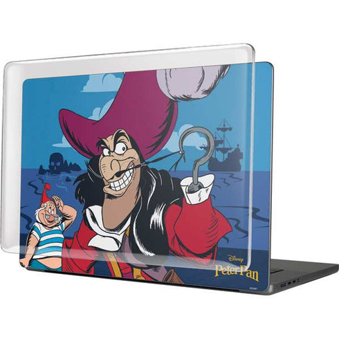 Disney Peter Pan Captain Hook and Smee MacBook Pro 16in (2021-25) Case plus Skin
