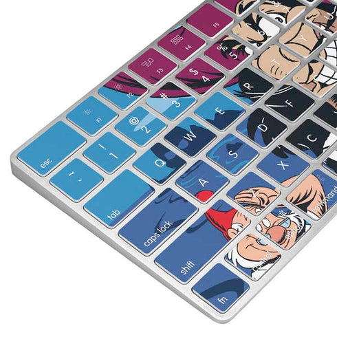 Disney Peter Pan Captain Hook and Smee Magic Keyboard Skin