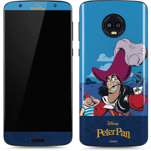 Disney Peter Pan Captain Hook and Smee Moto G6 Skin