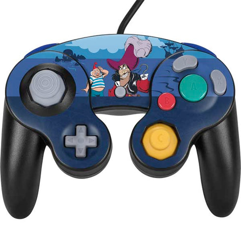 Disney Peter Pan Captain Hook and Smee Nintendo GameCube Controller Skin