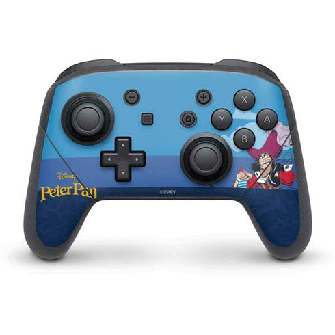 Disney Peter Pan Captain Hook and Smee Nintendo Switch Pro Controller Skin