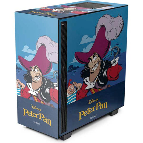 Disney Peter Pan Captain Hook and Smee NZXT H510 Compact ATX Mid-Tower Case Skin