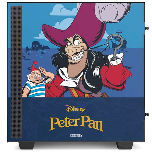 Disney Peter Pan Captain Hook and Smee NZXT H510 Compact ATX Mid-Tower Case Skin