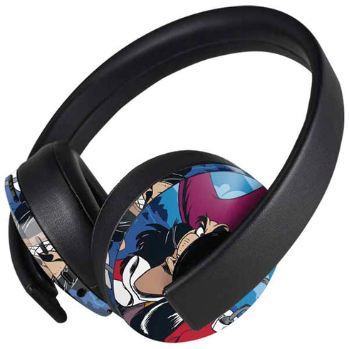 Disney Peter Pan Captain Hook and Smee PlayStation 4 Gold Wireless Headset Skin