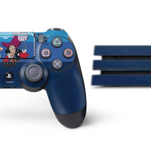 Disney Peter Pan Captain Hook and Smee PS4 Pro Bundle Skin