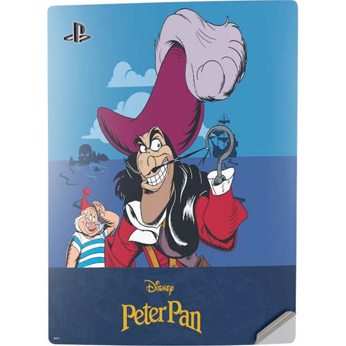 Disney Peter Pan Captain Hook and Smee PS5 Digital Edition Console Skin