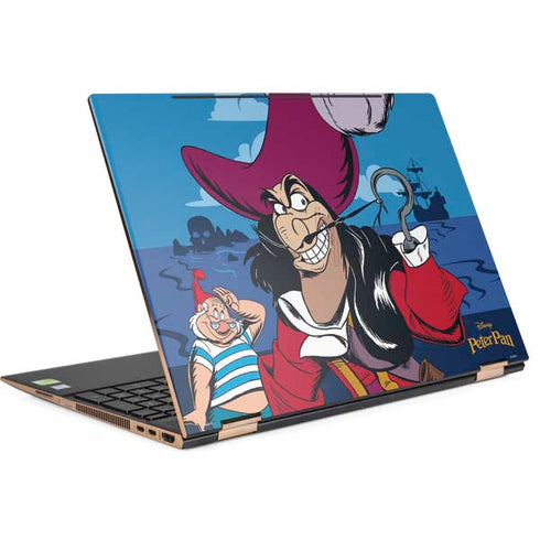 Disney Peter Pan Captain Hook and Smee HP Spectre Skin