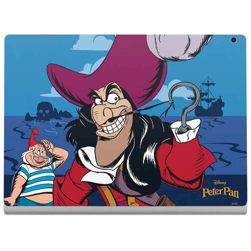 Disney Peter Pan Captain Hook and Smee Surface Book 2 13.5in Skin