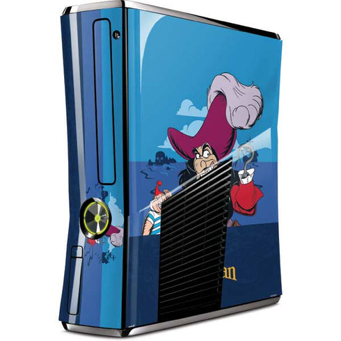 Disney Peter Pan Captain Hook and Smee Xbox 360 Slim (2010) Skin