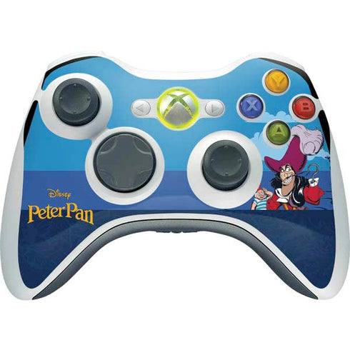 Disney Peter Pan Captain Hook and Smee Xbox 360 Wireless Controller Skin