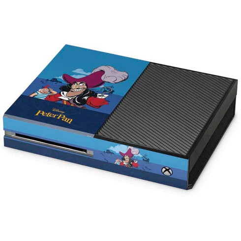 Disney Peter Pan Captain Hook and Smee Xbox One Console Skin