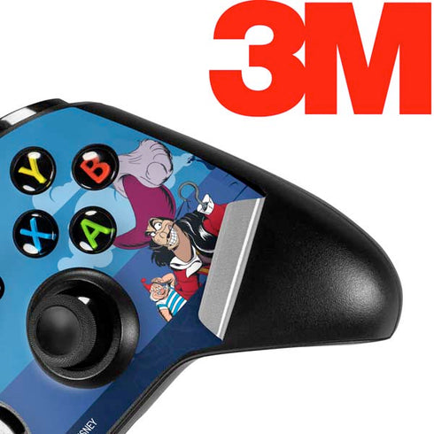 Disney Peter Pan Captain Hook and Smee Xbox One S Controller Skin