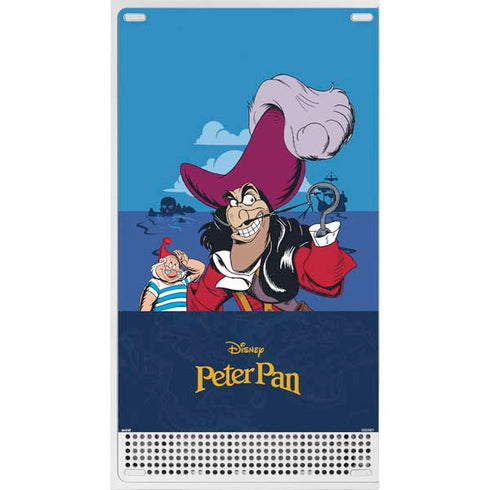 Disney Peter Pan Captain Hook and Smee Xbox Series S Console Skin