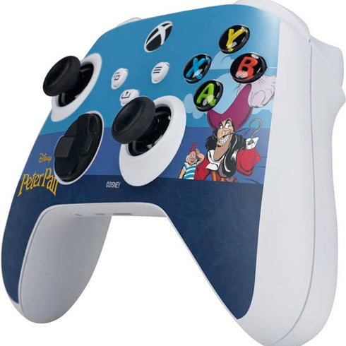 Disney Peter Pan Captain Hook and Smee Xbox Series S Controller Skin