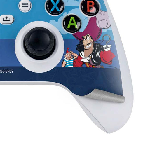 Disney Peter Pan Captain Hook and Smee Xbox Series S Controller Skin