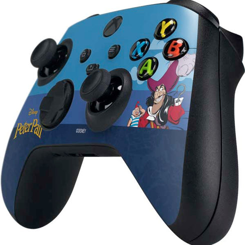 Disney Peter Pan Captain Hook and Smee Xbox Series X Controller Skin