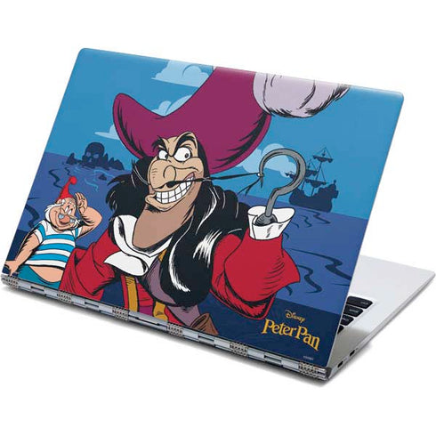 Disney Peter Pan Captain Hook and Smee Yoga 910 2-in-1 14in Touch-Screen Skin