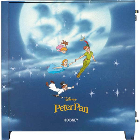 Disney Peter Pan Wendy and the Boys to Neverland Corsair 4000D Tempered Glass Mid-Tower ATX Case Skin
