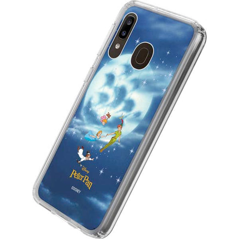 Disney Peter Pan Wendy and the Boys to Neverland Galaxy A20 Clear Case