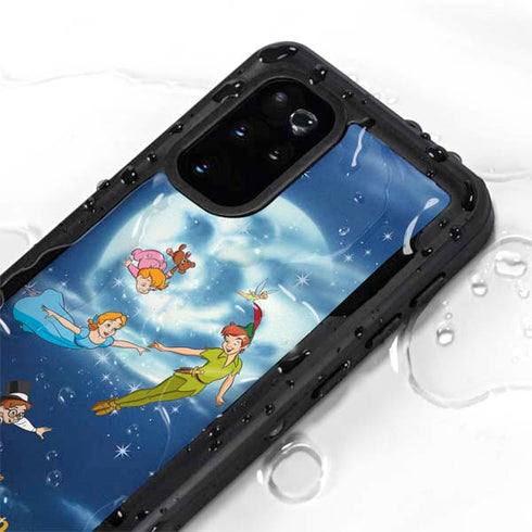 Disney Peter Pan Wendy and the Boys to Neverland Galaxy S20 Plus Waterproof Case