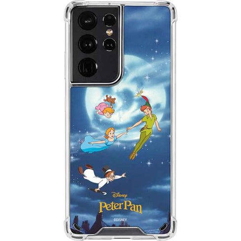 Disney Peter Pan Wendy and the Boys to Neverland Galaxy S21 Ultra 5G Clear Case