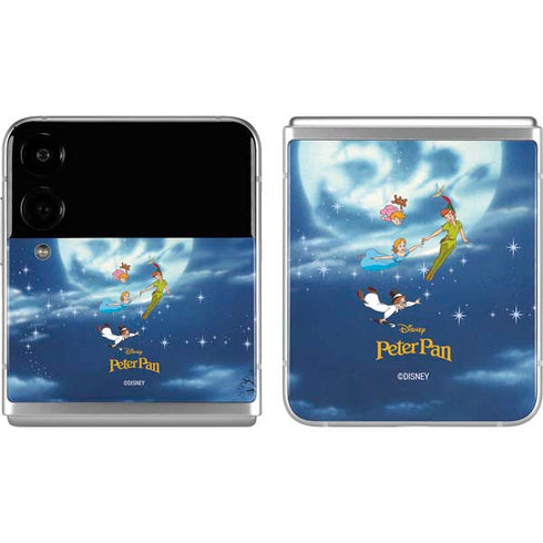 Disney Peter Pan Wendy and the Boys to Neverland Galaxy Z Flip4 5G Skin