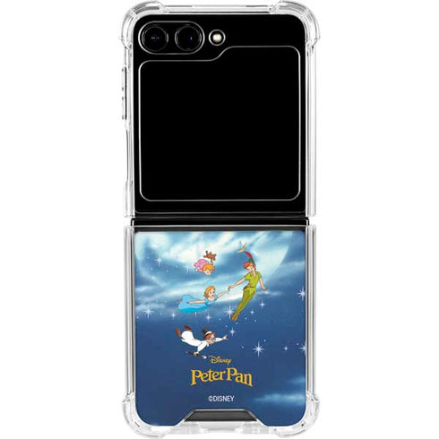 Disney Peter Pan Wendy and the Boys to Neverland Galaxy Z Flip5 5G Clear Case