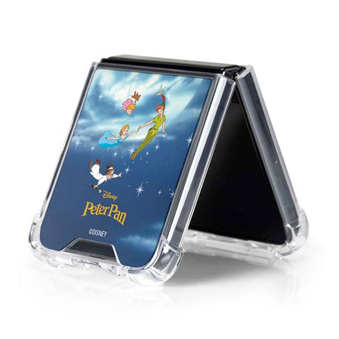 Disney Peter Pan Wendy and the Boys to Neverland Galaxy Z Flip5 5G Clear Case