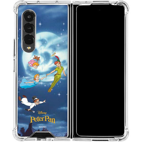 Disney Peter Pan Wendy and the Boys to Neverland Galaxy Z Fold4 5G Clear Case