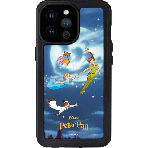 Disney Peter Pan Wendy and the Boys to Neverland iPhone 14 Pro Max Waterproof Case