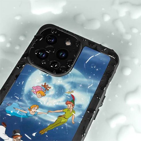 Disney Peter Pan Wendy and the Boys to Neverland iPhone 14 Pro Max Waterproof Case