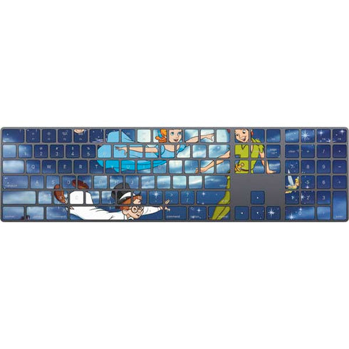 Disney Peter Pan Wendy and the Boys to Neverland Magic Keyboard with Numeric Keypad Skin