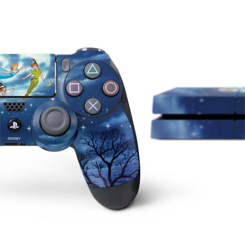 Disney Peter Pan Wendy and the Boys to Neverland PS4 Console and Controller Bundle Skin