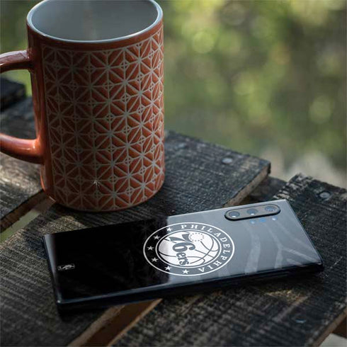 NBA Philadelphia 76ers Animal Print Galaxy Note 10 Plus Skin