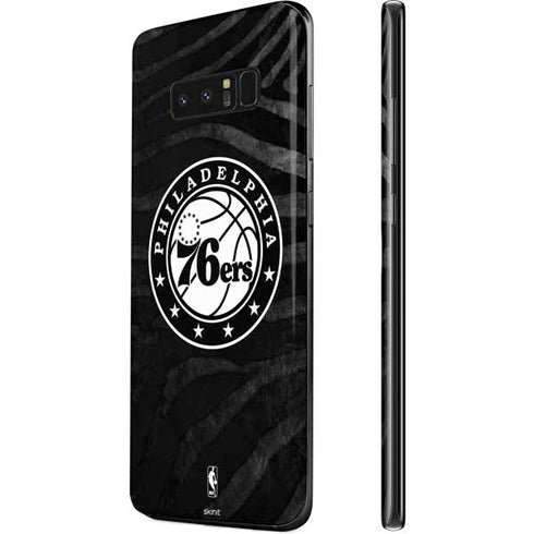 NBA Philadelphia 76ers Animal Print Galaxy Note 8 Skin