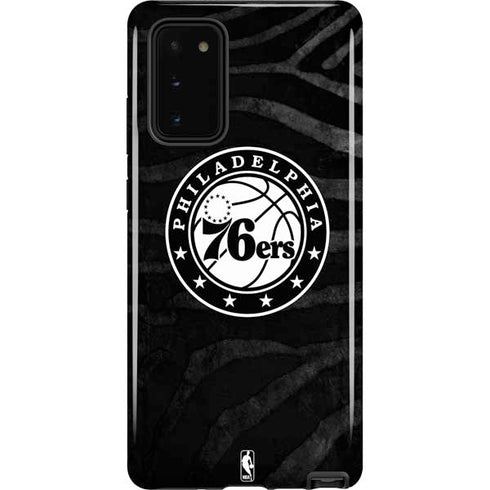 NBA Philadelphia 76ers Animal Print Galaxy Note20 5G Pro Case