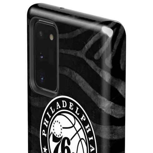 NBA Philadelphia 76ers Animal Print Galaxy Note20 5G Pro Case