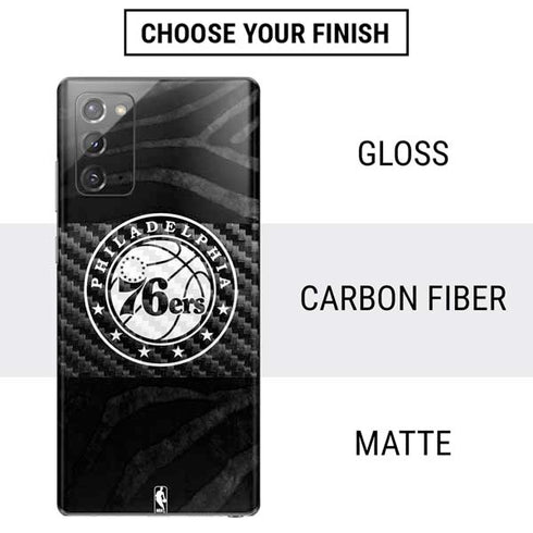 NBA Philadelphia 76ers Animal Print Galaxy Note20 5G Skin