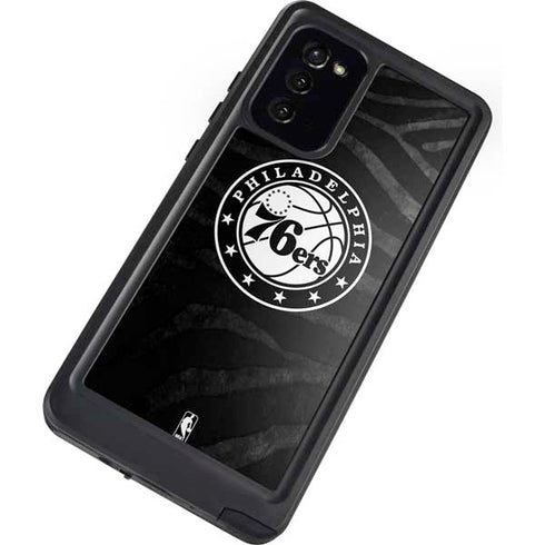 NBA Philadelphia 76ers Animal Print Galaxy Note20 5G Waterproof Case
