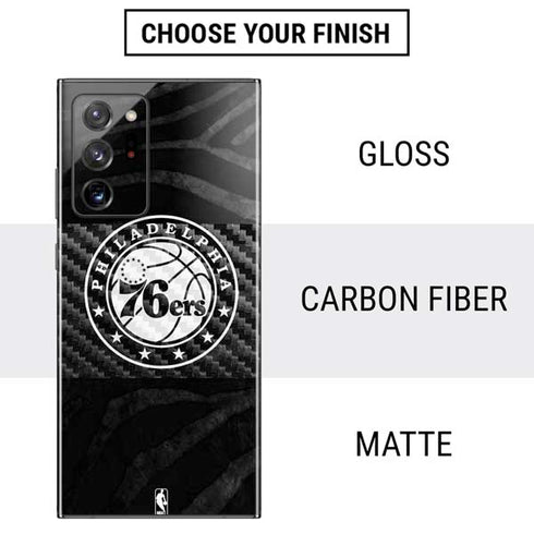 NBA Philadelphia 76ers Animal Print Galaxy Note20 Ultra 5G Skin