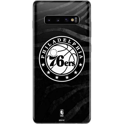 NBA Philadelphia 76ers Animal Print Galaxy S10 Plus Skin