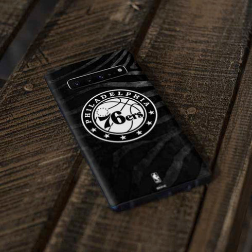 NBA Philadelphia 76ers Animal Print Galaxy S10 Skin