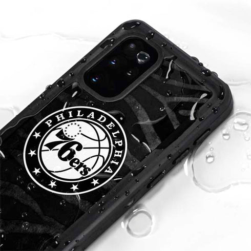 NBA Philadelphia 76ers Animal Print Galaxy S20 Plus Waterproof Case