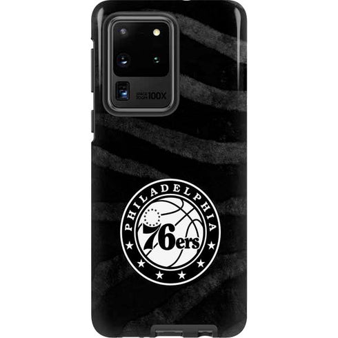 NBA Philadelphia 76ers Animal Print Galaxy S20 Ultra 5G Pro Case