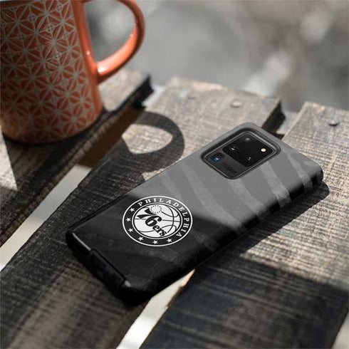 NBA Philadelphia 76ers Animal Print Galaxy S20 Ultra 5G Pro Case