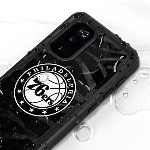 NBA Philadelphia 76ers Animal Print Galaxy S20 Waterproof Case